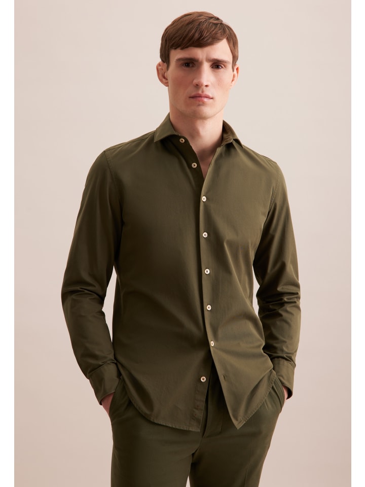 Рубашка Seidensticker, зеленый
Рубашка Seidensticker, зеленый