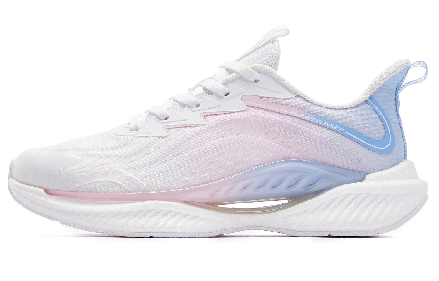 Кроссовки Hydrogen Bomb для бега женские с низким верхом, белые/королевские синие Qiaodan
Кроссовки Hydrogen Bomb для бега женские с низким верхом, белые/королевские синие Qiaodan