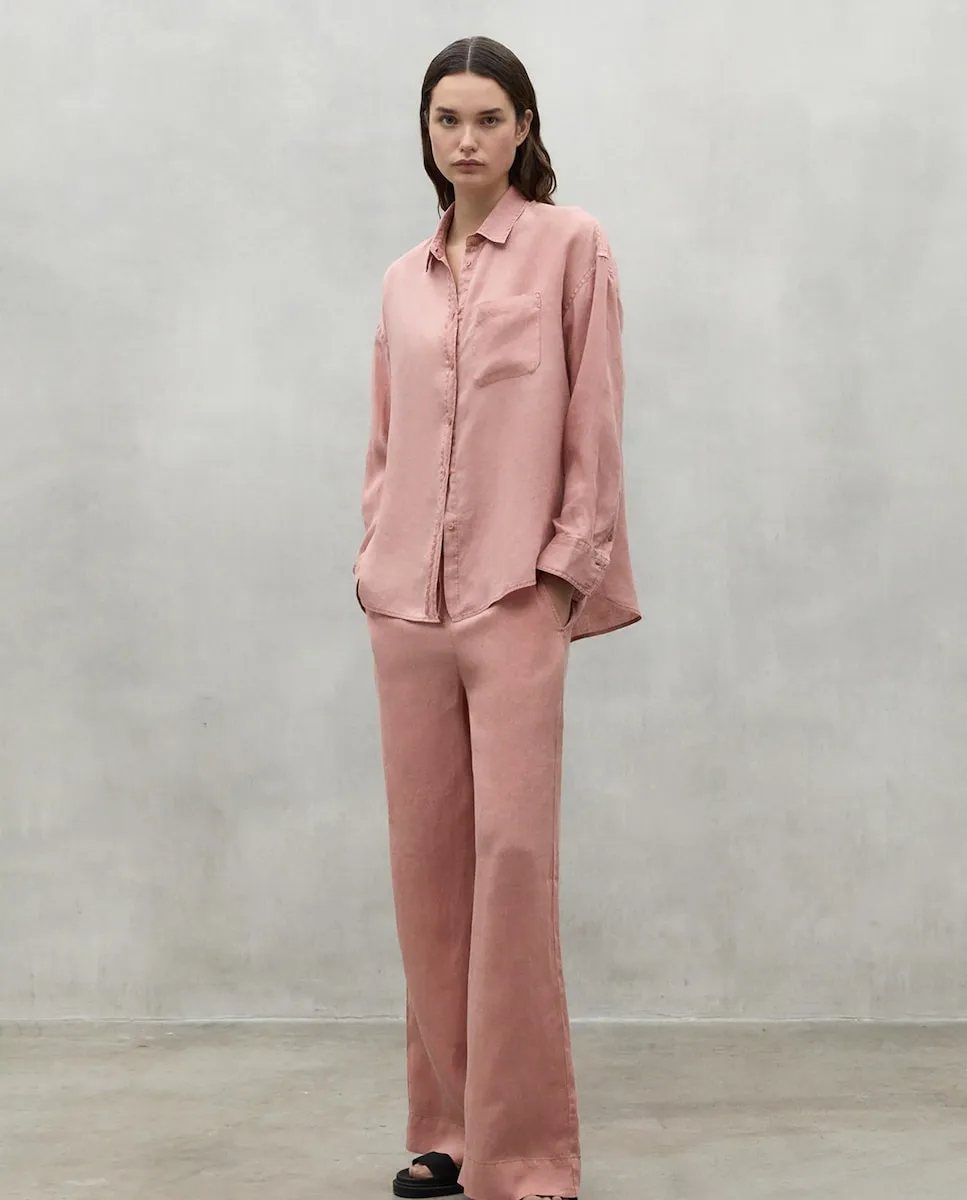 Женские палаццо брюки с резинкой на поясе и шнурком для регулировки Ecoalf, оранжевый
Женские палаццо брюки с резинкой на поясе и шнурком для регулировки Ecoalf, оранжевый