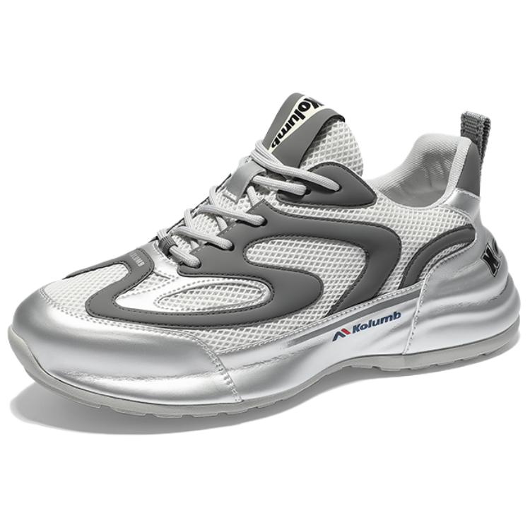 Kolumb Противоскользящие и износостойкие дышащие повседневные туфли средней высоты, мужские, цвет «серый металлик»
Kolumb Противоскользящие и износостойкие дышащие повседневные туфли средней высоты, мужские, цвет «серый металлик»
