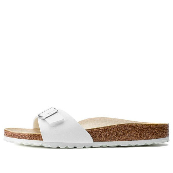 Тапочки madrid birko-flor narrow fit sandals 'white' Birkenstock, белый
Тапочки madrid birko-flor narrow fit sandals 'white' Birkenstock, белый