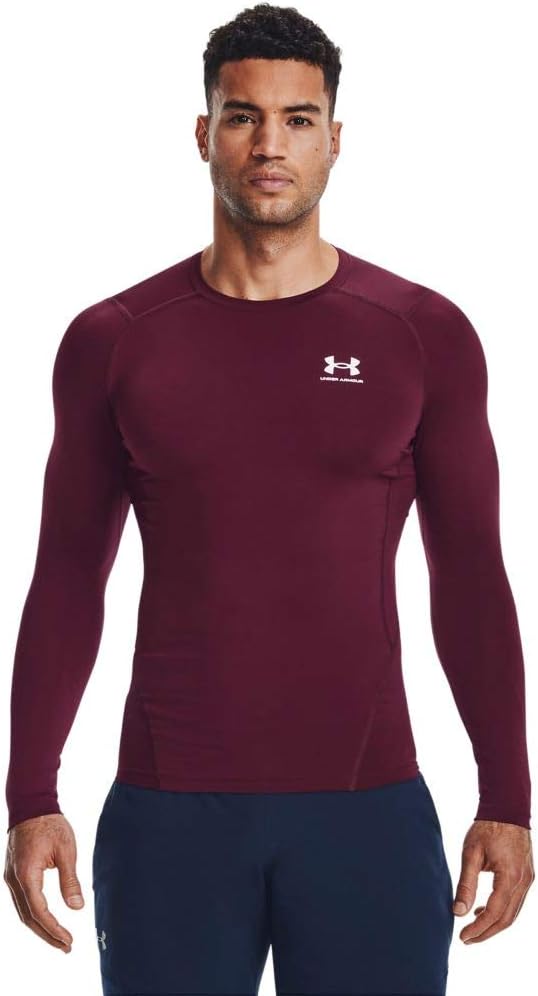 Under Armour мужская футболка HeatGear компрессионная с длинным рукавом, Maroon (609)/White
Under Armour мужская футболка HeatGear компрессионная с длинным рукавом, Maroon (609)/White
