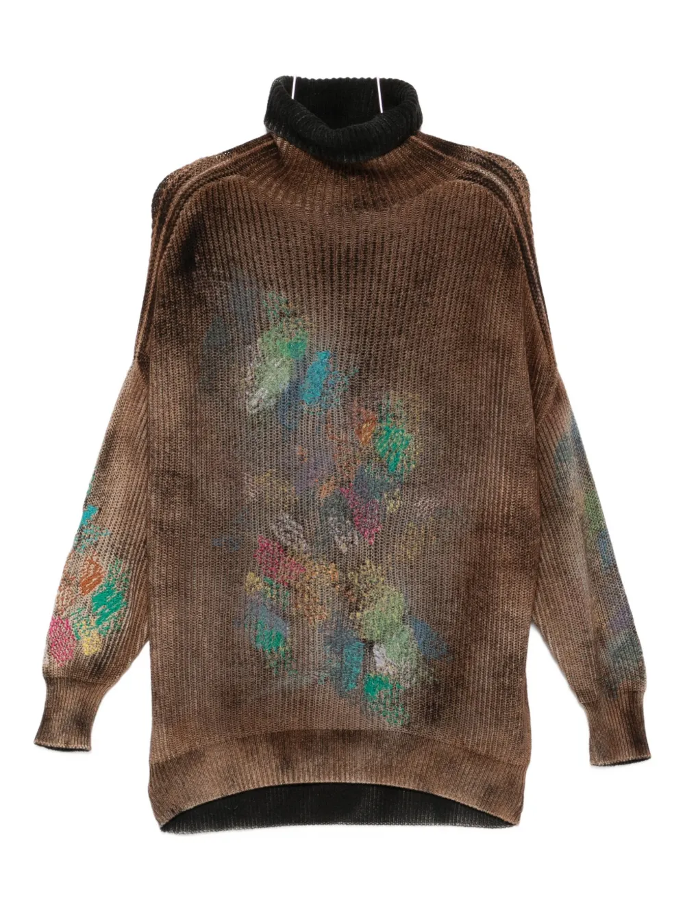 Свитер с воротником-стойкой Avant Toi, коричневый
Свитер с воротником-стойкой Avant Toi, коричневый