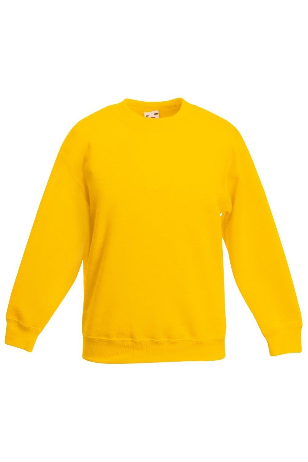 Свитшот классический втачной Fruit of the Loom, желтый
Свитшот классический втачной Fruit of the Loom, желтый