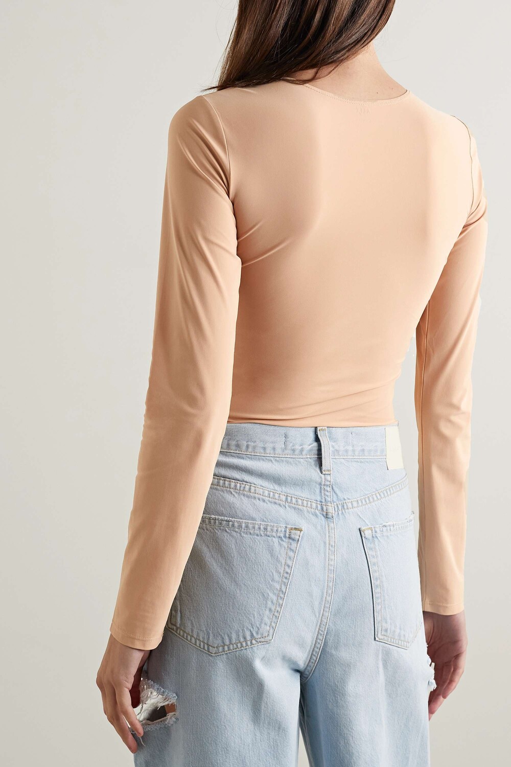 ALIX NYC боди Leroy из эластичного джерси и стрингов, песочный
ALIX NYC боди Leroy из эластичного джерси и стрингов, песочный