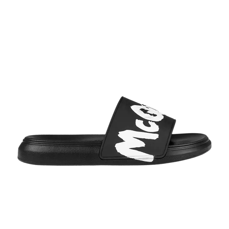Кроссовки Alexander McQueen Wmns Rubber Pool Slide Graffiti Logo - Black White, черный
Кроссовки Alexander McQueen Wmns Rubber Pool Slide Graffiti Logo - Black White, черный