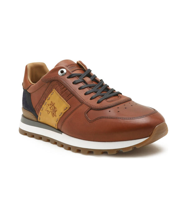 Кожаные кеды тоди La Martina, коричневый
Кожаные кеды тоди La Martina, коричневый