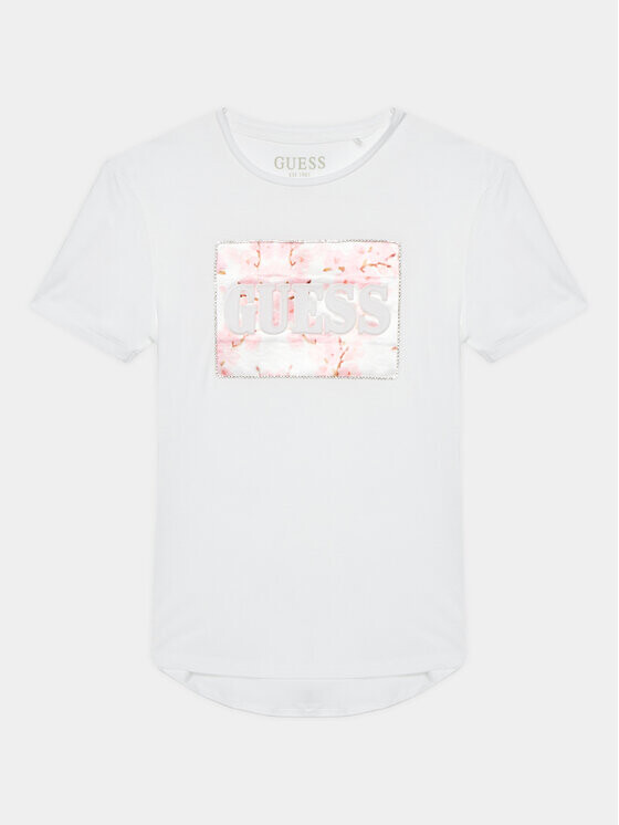 Футболка стандартного кроя Guess, белый
Футболка стандартного кроя Guess, белый