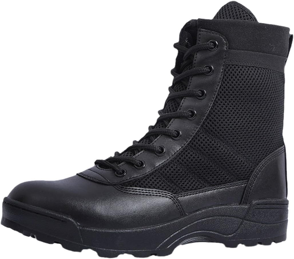 Дышащие тактические военные ботинки для мужчин, легкие походные ботинки, пустынные боевые армейские ботинки, рабочая обувь Suwequest, черный
Дышащие тактические военные ботинки для мужчин, легкие походные ботинки, пустынные боевые армейские ботинки, рабочая обувь Suwequest, черный