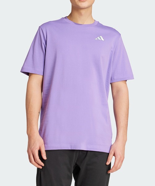 Футболка с коротким рукавом, графический принт Adidas, фиолетовый
Футболка с коротким рукавом, графический принт Adidas, фиолетовый
