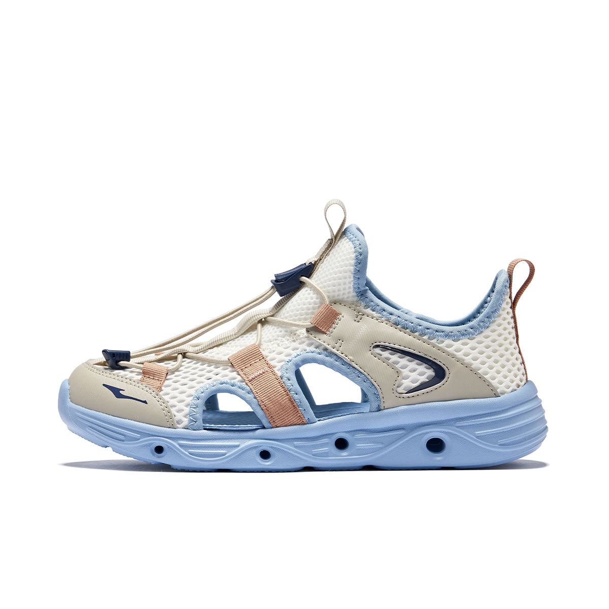 Детские сандалии с низким верхом, нескользящие, дышащие, быстросохнущие ERKE KIDS, белый/серый
Детские сандалии с низким верхом, нескользящие, дышащие, быстросохнущие ERKE KIDS, белый/серый