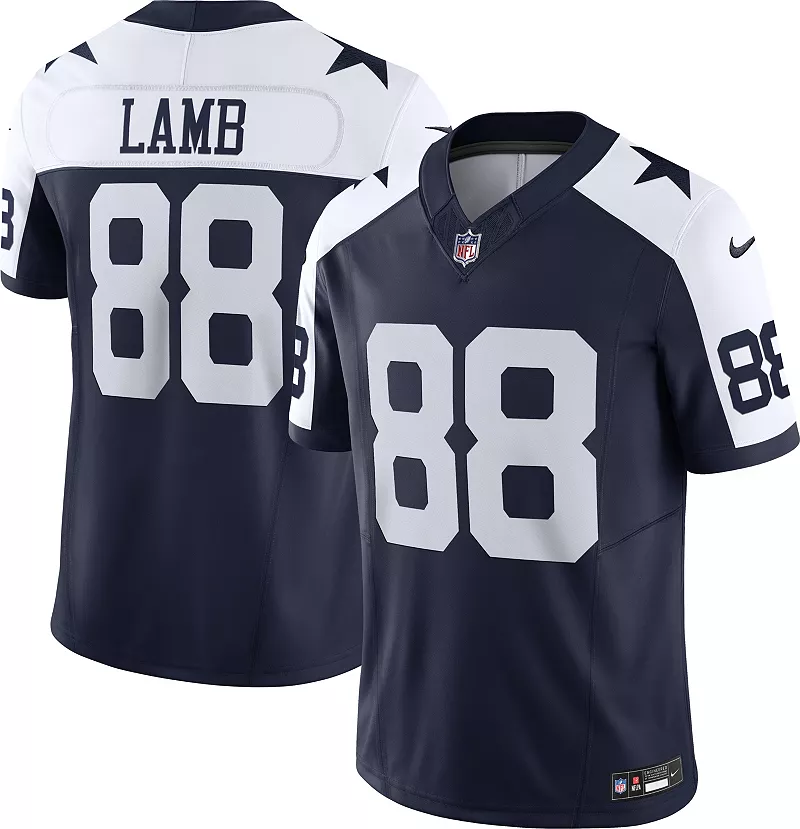 Мужские кроссовки Nike Dallas Cowboys CeeDee Lamb #88 Vapor F.U.S.E. Альтернативный темно-синий джерси Limited Limited
Мужские кроссовки Nike Dallas Cowboys CeeDee Lamb #88 Vapor F.U.S.E. Альтернативный темно-синий джерси Limited Limited