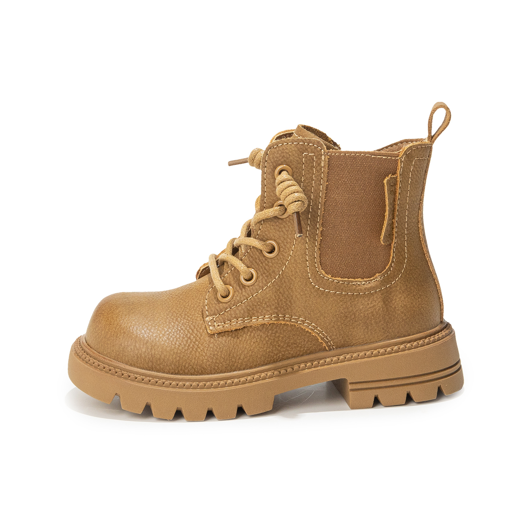 Детские ботинки с защитой от ударов и истираний Tongmengqiantian, хаки
Детские ботинки с защитой от ударов и истираний Tongmengqiantian, хаки