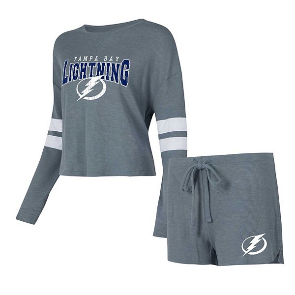 Женский комплект для сна с длинным рукавом и шортами concepts sport charcoal tampa bay lightning meadow Unbranded
Женский комплект для сна с длинным рукавом и шортами concepts sport charcoal tampa bay lightning meadow Unbranded