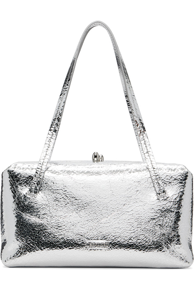 Jil Sander Подушка с серебристыми ягодами годжи, маленькая сумочка
Jil Sander Подушка с серебристыми ягодами годжи, маленькая сумочка