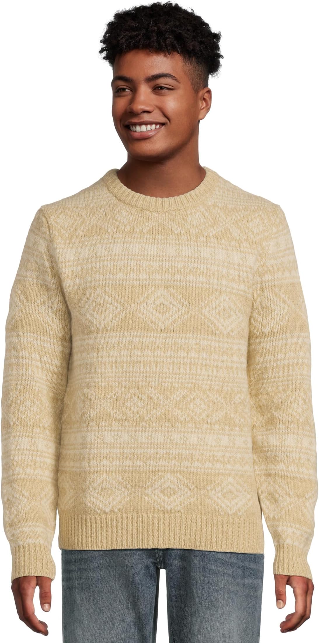 Свитер L.L.Bean Men's Classic Ragg Wool Crew Sweater Fair Isle, Natural Fair Isle
Свитер L.L.Bean Men's Classic Ragg Wool Crew Sweater Fair Isle, Natural Fair Isle