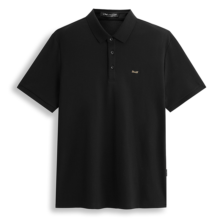 PEACEBIRD MEN Polo-футболка Steiff мужская черная 1
PEACEBIRD MEN Polo-футболка Steiff мужская черная 1