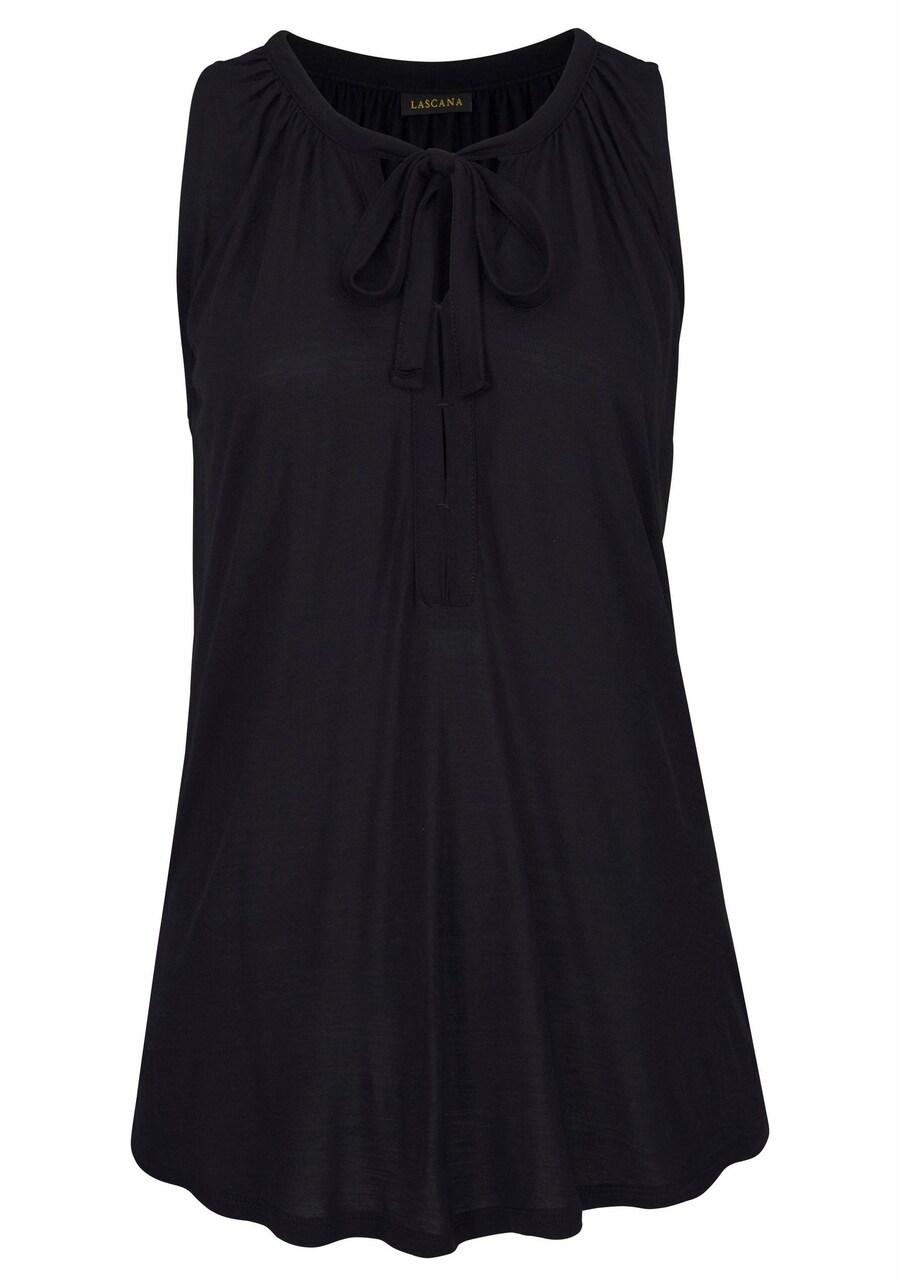 Топ без рукавов LASCANA Top, черный
Топ без рукавов LASCANA Top, черный