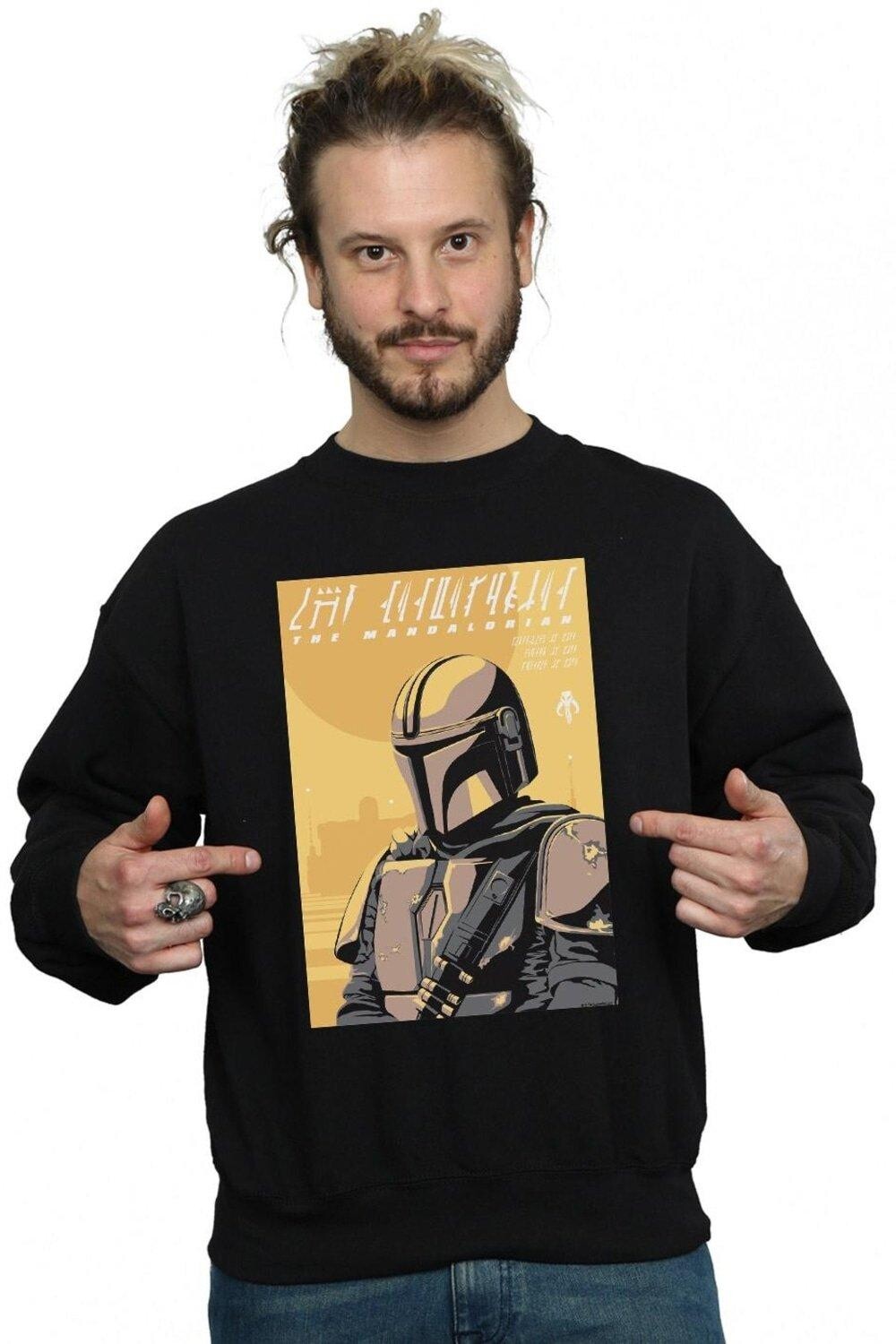 Толстовка с плакатом «Мандалорское искусство» Star Wars, черный
Толстовка с плакатом «Мандалорское искусство» Star Wars, черный