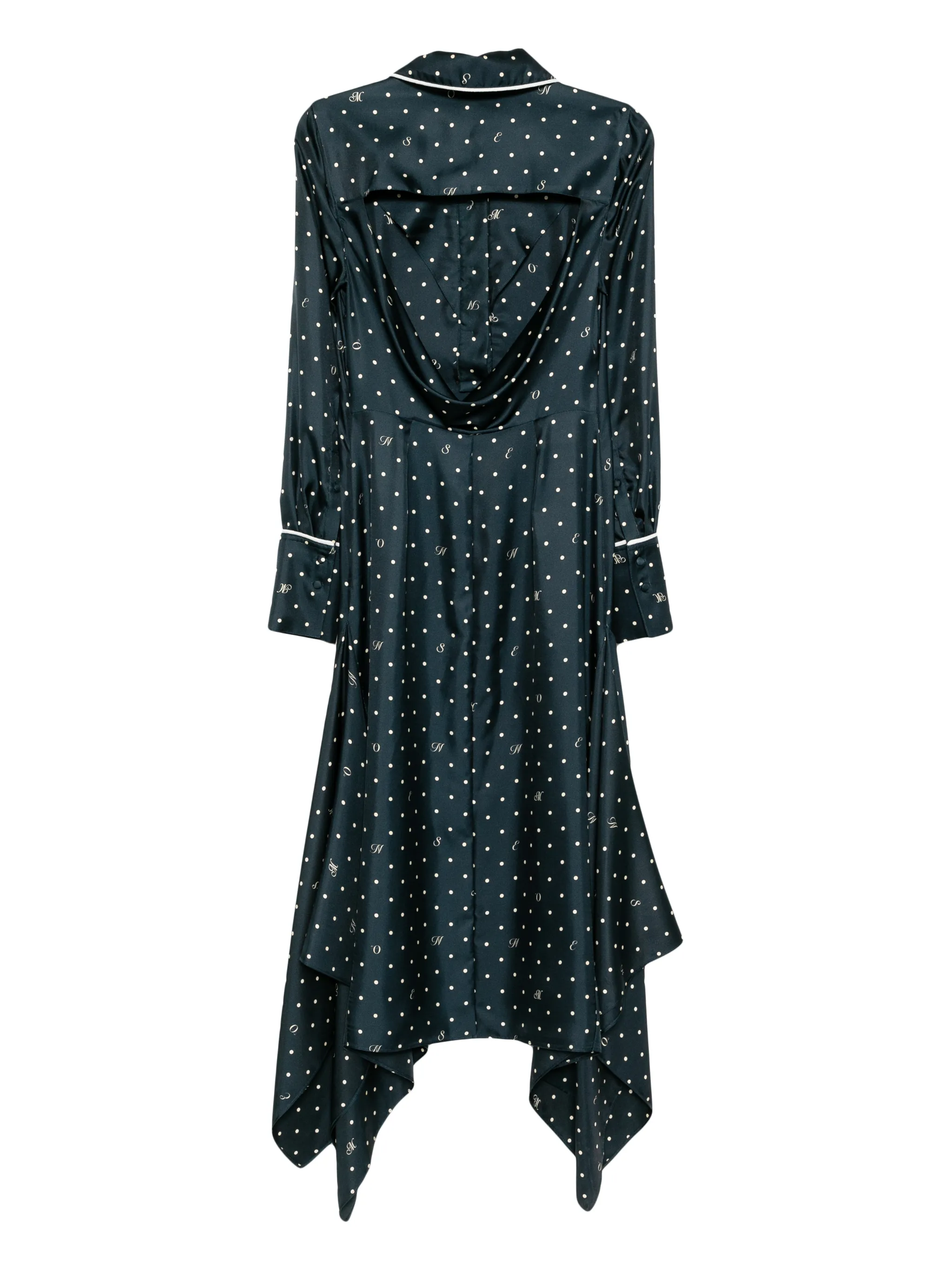 Платье миди с вырезом на спине Monse, синий
Платье миди с вырезом на спине Monse, синий