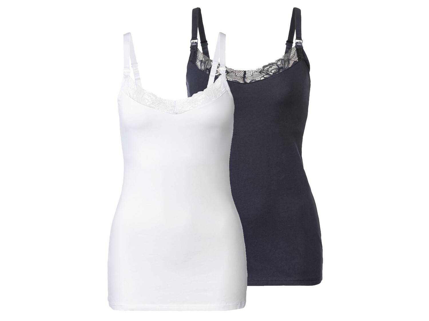 Женские топы для кормления esmara, с высоким содержанием хлопка, комплект из 2 шт., темно-синий/белый
Женские топы для кормления esmara, с высоким содержанием хлопка, комплект из 2 шт., темно-синий/белый