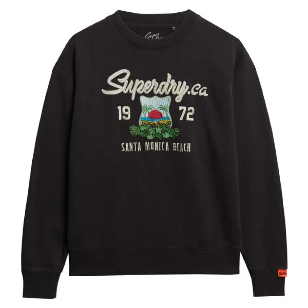 Худи Superdry Souvenir Graphc Embroidered Loose Crew, черный
Худи Superdry Souvenir Graphc Embroidered Loose Crew, черный