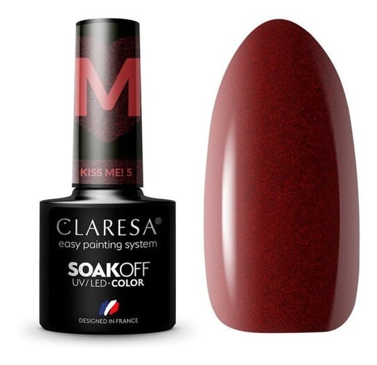 Гибридный лак для ногтей 5,5 г Claresa, Kiss Me
Гибридный лак для ногтей 5,5 г Claresa, Kiss Me