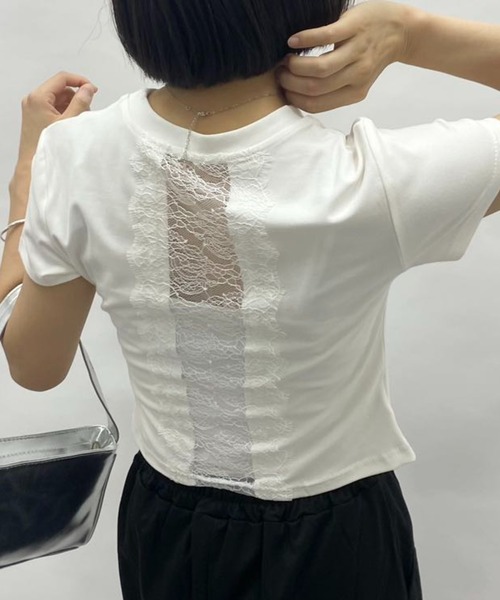 Футболка с дизайном шнуровки на спине Mebole, белый
Футболка с дизайном шнуровки на спине Mebole, белый