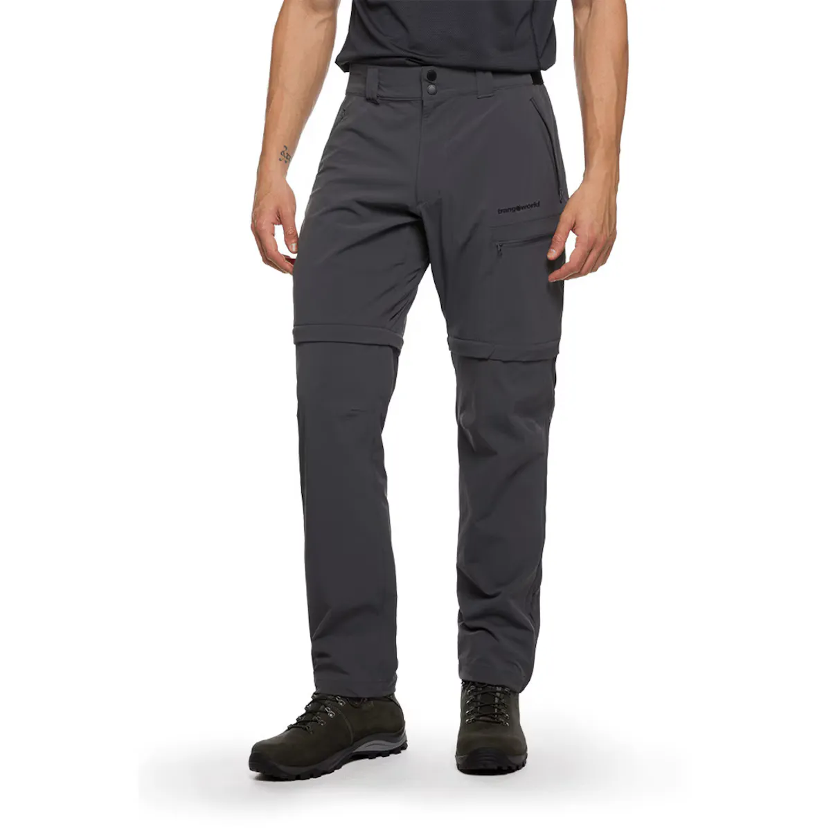 Длинные мужские брюки Palec Trangoworld, антрацит
Длинные мужские брюки Palec Trangoworld, антрацит