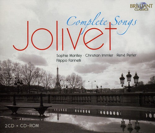 CD диск Jolivet / Marilley / Perler / Immler: Complete Songs
CD диск Jolivet / Marilley / Perler / Immler: Complete Songs