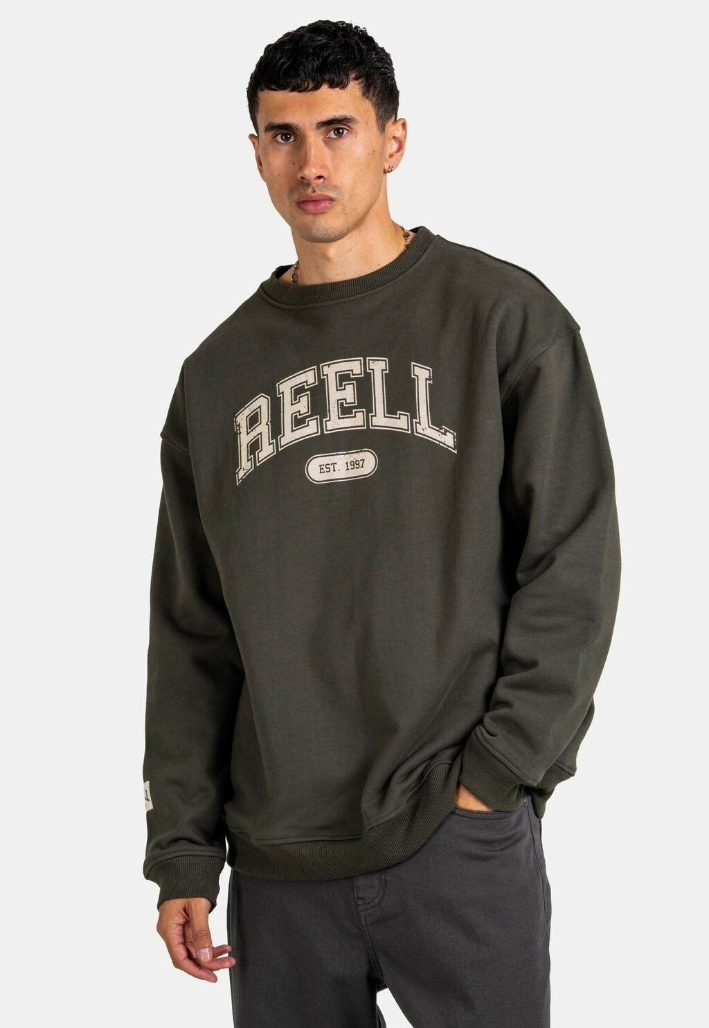 Толстовка CREWNECK Reell, цвет jasper green
Толстовка CREWNECK Reell, цвет jasper green