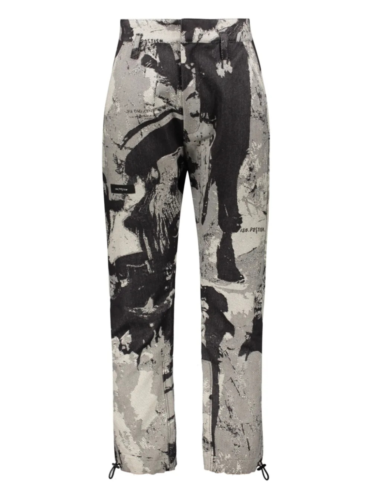 Брюки с абстрактным принтом ISO.POETISM, черный
Брюки с абстрактным принтом ISO.POETISM, черный