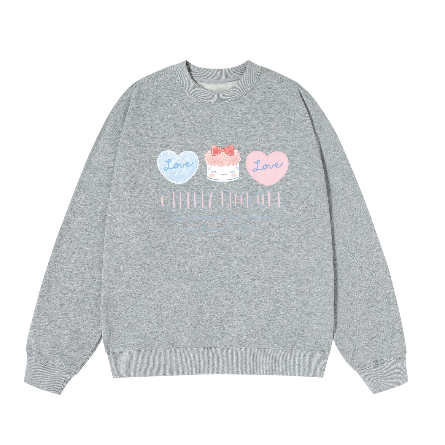Cinnamoroll худи Unisex Sanrio, серый
Cinnamoroll худи Unisex Sanrio, серый