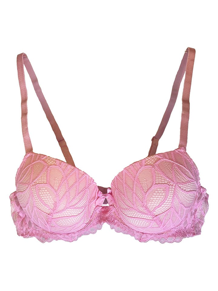 Бюстгальтер на косточках LASCANA, розовый
Бюстгальтер на косточках LASCANA, розовый
