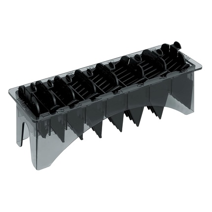 Набор гребней 03170-500 из 8 штук: размеры 3, 6, 10, 13, 16, 19, 22, 25 мм Wahl
Набор гребней 03170-500 из 8 штук: размеры 3, 6, 10, 13, 16, 19, 22, 25 мм Wahl