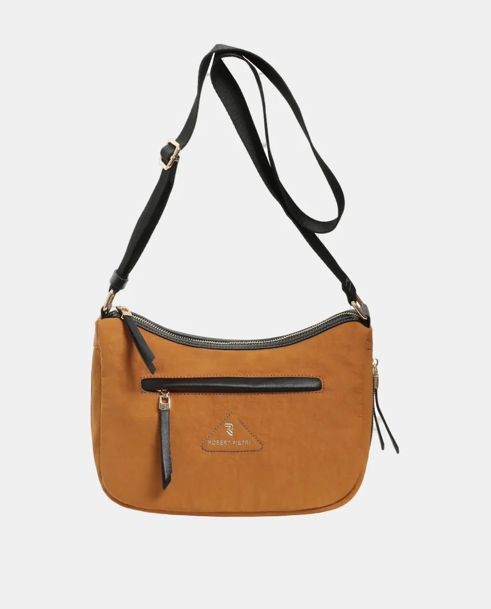 Нейлоновая сумка-хобо через плечо на молнии Robert Pietri, горчичный
Нейлоновая сумка-хобо через плечо на молнии Robert Pietri, горчичный