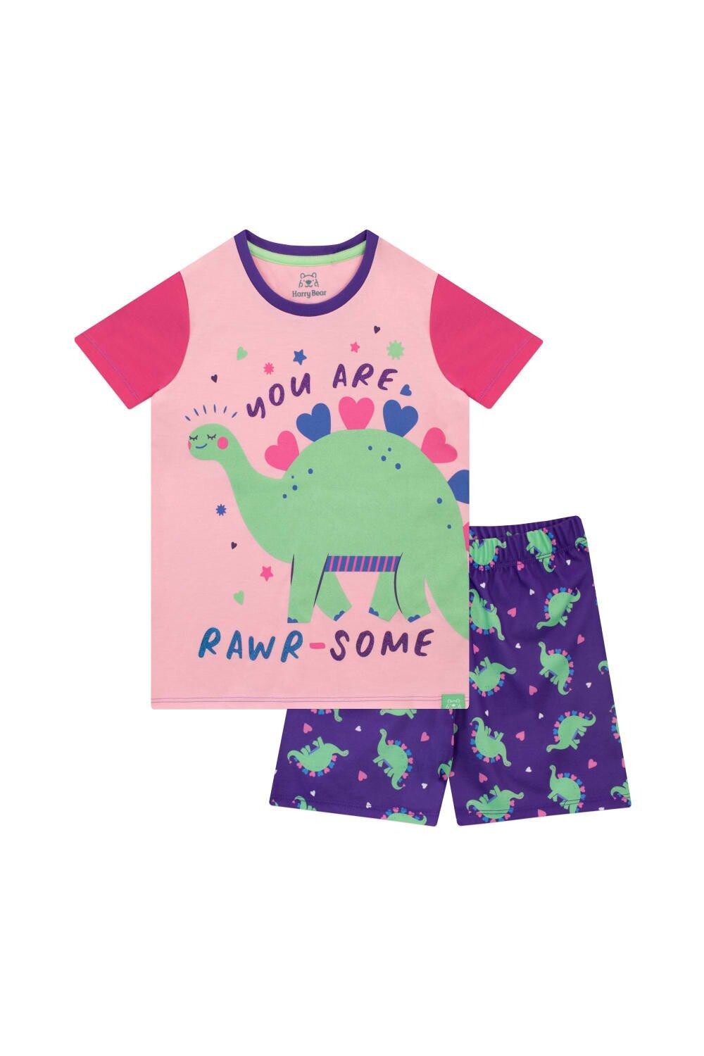 Короткая пижама You Are Rawrsome Dino Harry Bear, фиолетовый
Короткая пижама You Are Rawrsome Dino Harry Bear, фиолетовый