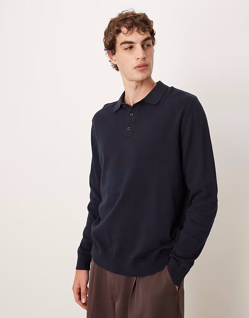 Свободное трикотажное поло с длинными рукавами темно-синего цвета Asos Design, Синий, Свободное трикотажное поло с длинными рукавами темно-синего цвета Asos Design
Свободное трикотажное поло с длинными рукавами темно-синего цвета Asos Design, Синий, Свободное трикотажное поло с длинными рукавами темно-синего цвета Asos Design