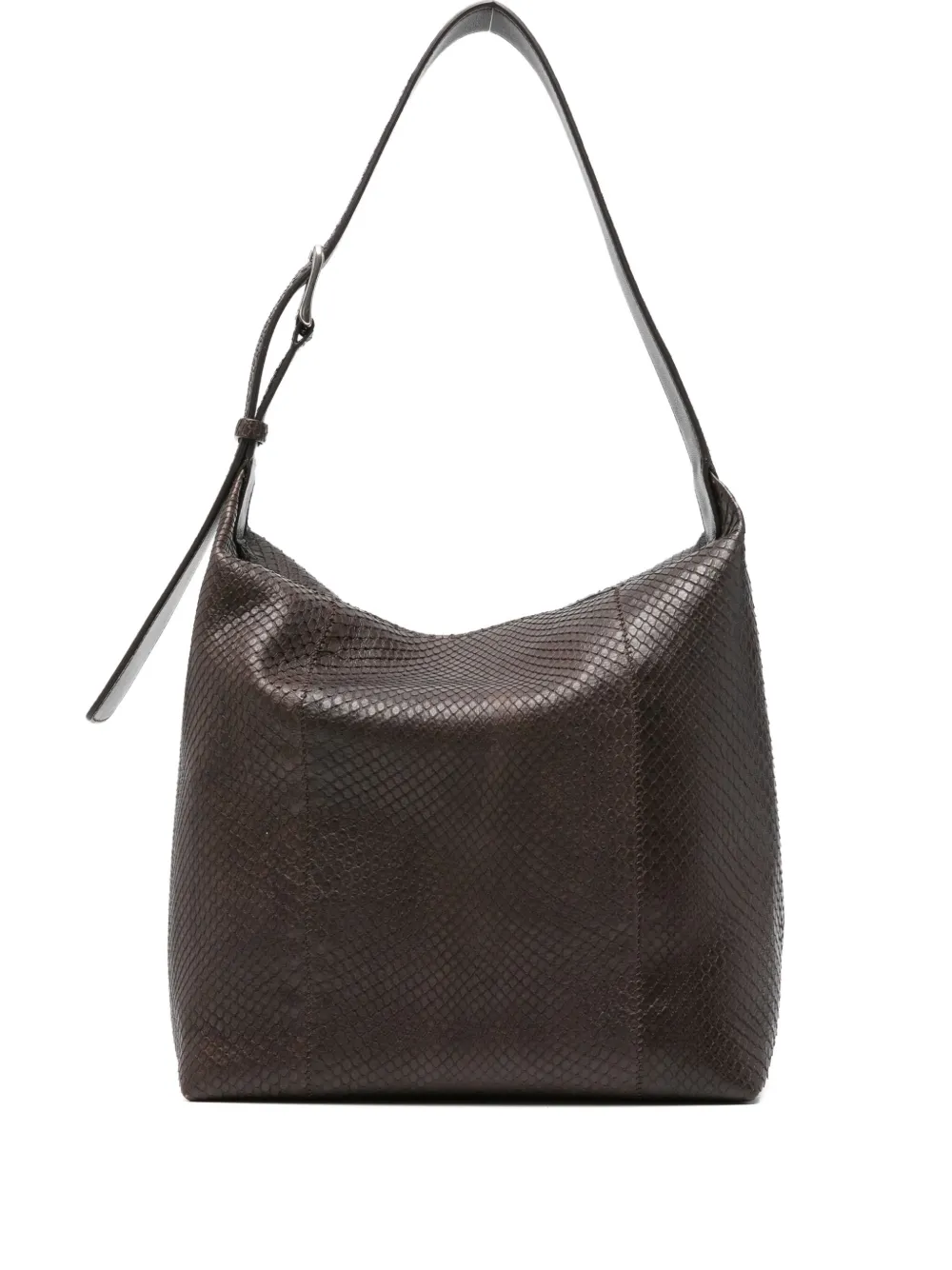 Сумка-тоут из кожи The Row, коричневый
Сумка-тоут из кожи The Row, коричневый