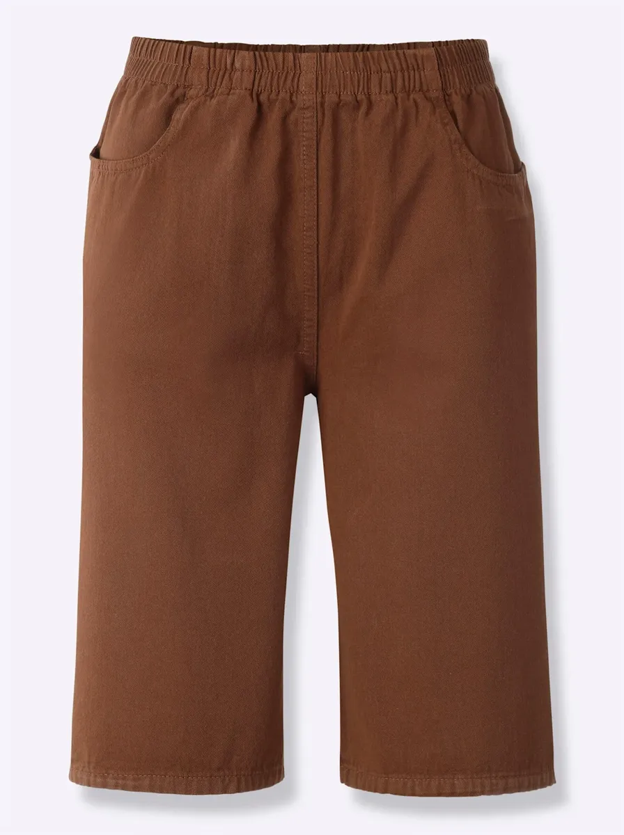 Шорты-бермуды Classic Basics, коричневый
Шорты-бермуды Classic Basics, коричневый