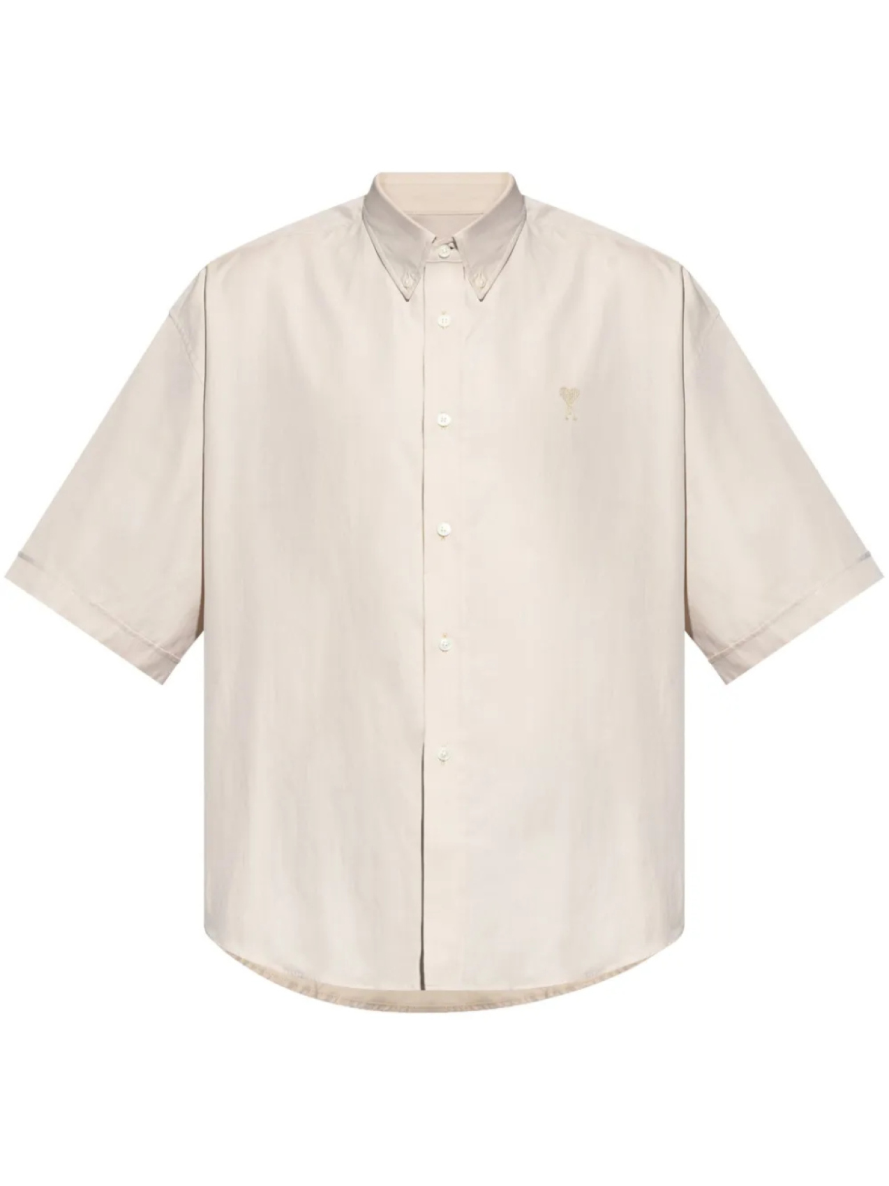 Рубашка с коротким рукавом AMI Paris, нейтральный
Рубашка с коротким рукавом AMI Paris, нейтральный