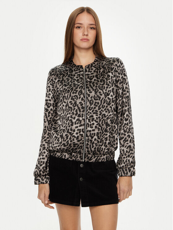 Бомбер стандартного кроя Vila, серый
Бомбер стандартного кроя Vila, серый