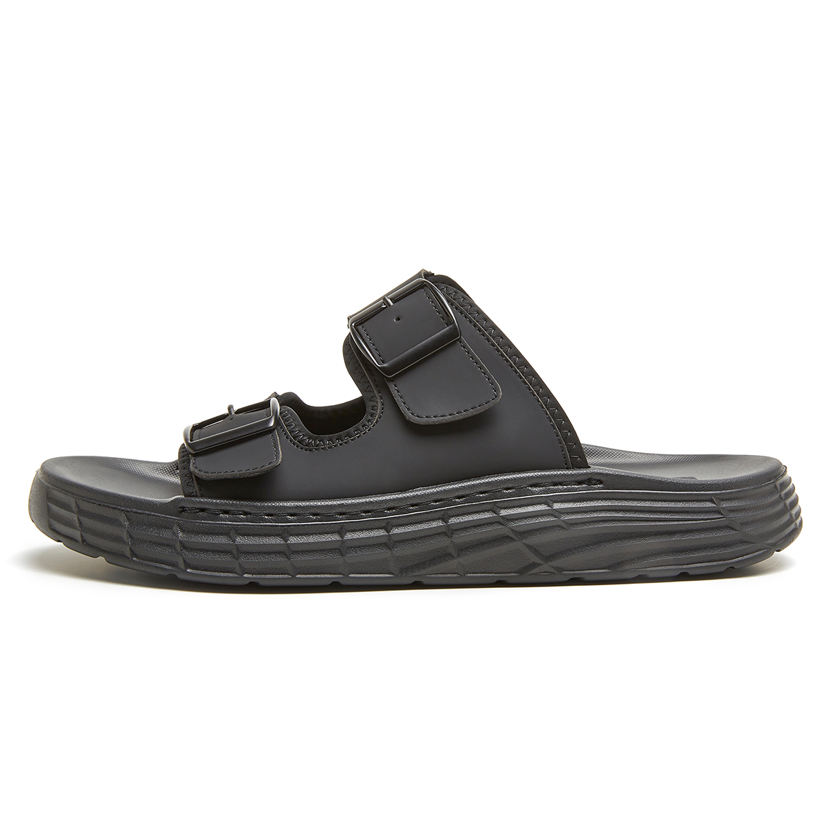 OULISASI Тапочки-слайды мужские черные
OULISASI Тапочки-слайды мужские черные