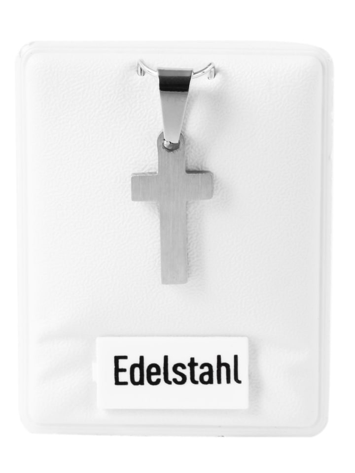 Adeliás Кулон унисекс - крест из нержавеющей стали серебристого цвета
Adeliás Кулон унисекс - крест из нержавеющей стали серебристого цвета