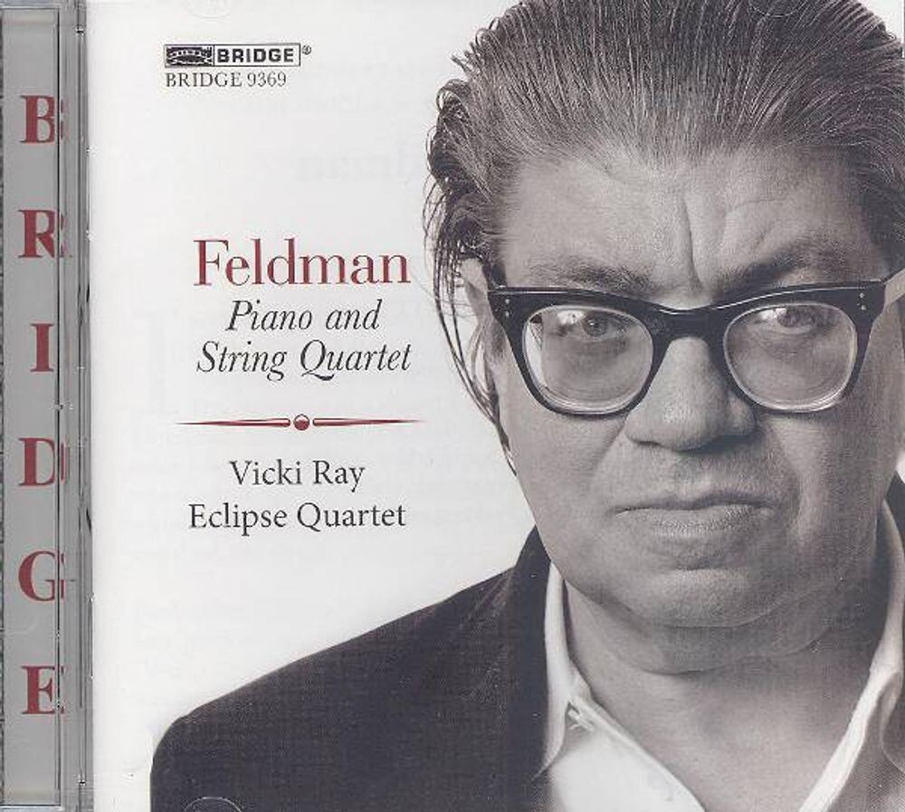 Диск CD Feldman: Piano & String Quartet - Morton Feldman, Vicki Ray, Eclipse Quartet
Диск CD Feldman: Piano & String Quartet - Morton Feldman, Vicki Ray, Eclipse Quartet