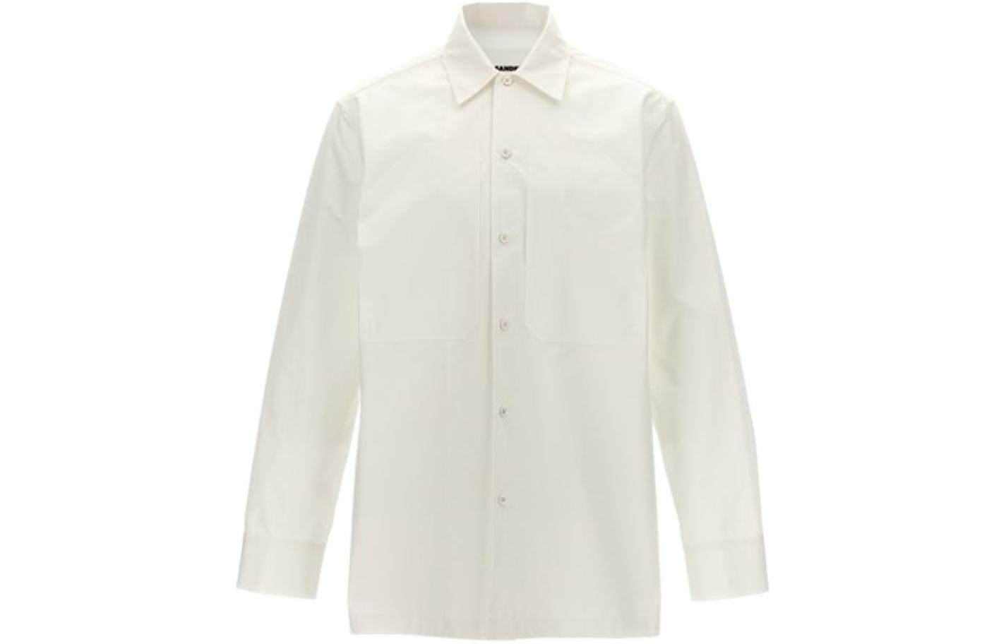 Рубашка с длинными рукавами на пуговицах Jil Sander, белый
Рубашка с длинными рукавами на пуговицах Jil Sander, белый