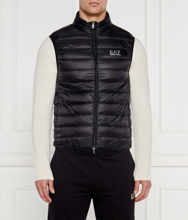 Жилет мужской Ea7 пуховой стеганый, черный
Жилет мужской Ea7 пуховой стеганый, черный
