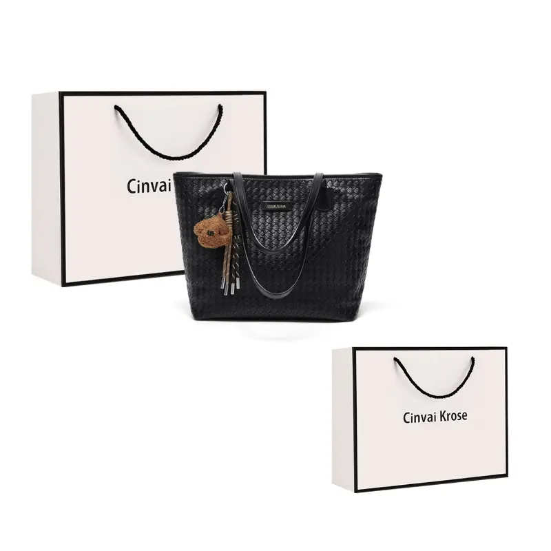 CinvaiKrose Синтетическая кожа студенческая переносная сумка-шопер через плечо для мам женская многоцветная, Black
CinvaiKrose Синтетическая кожа студенческая переносная сумка-шопер через плечо для мам женская многоцветная, Black