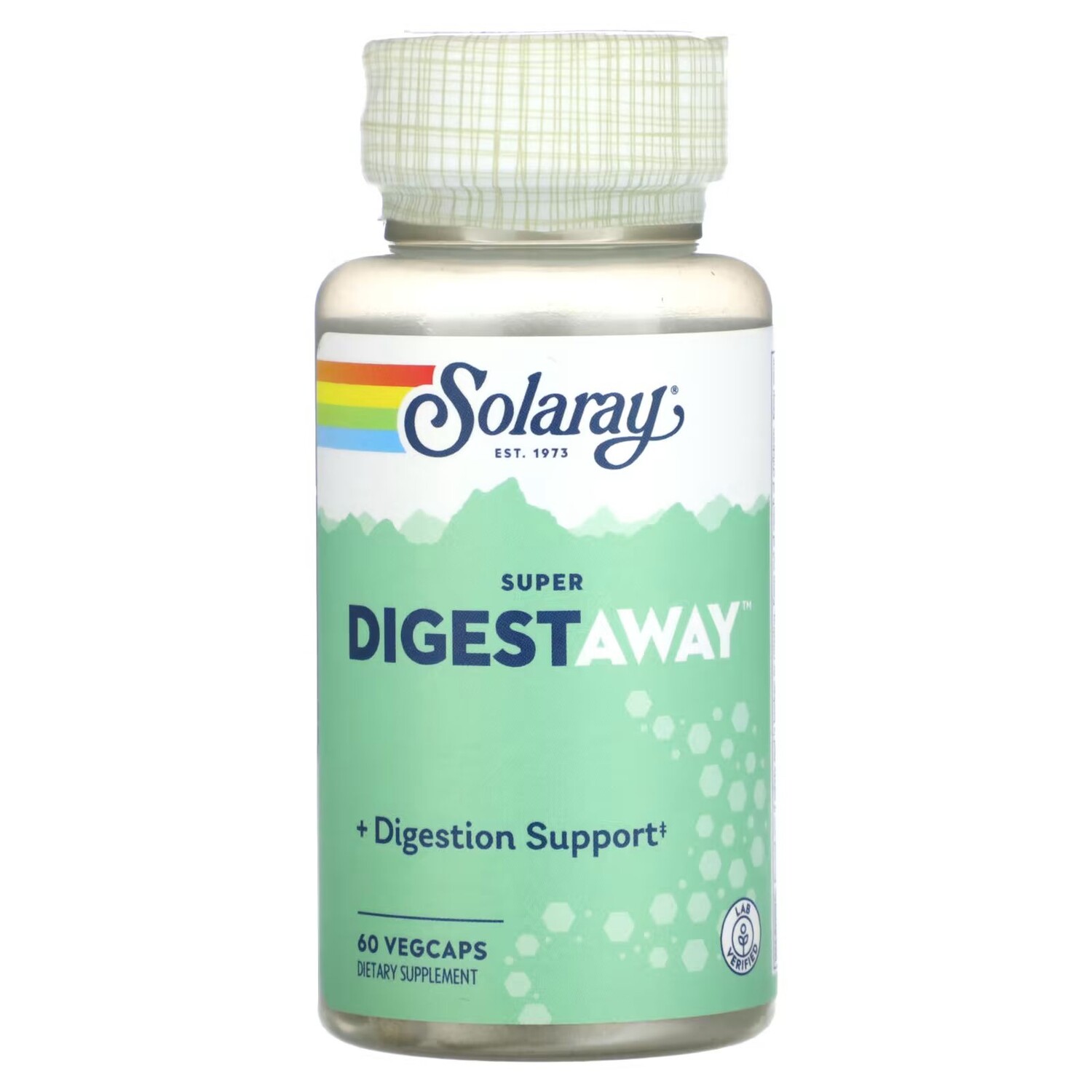 Super Digest Away, 60 растительных капсул Solaray
Super Digest Away, 60 растительных капсул Solaray