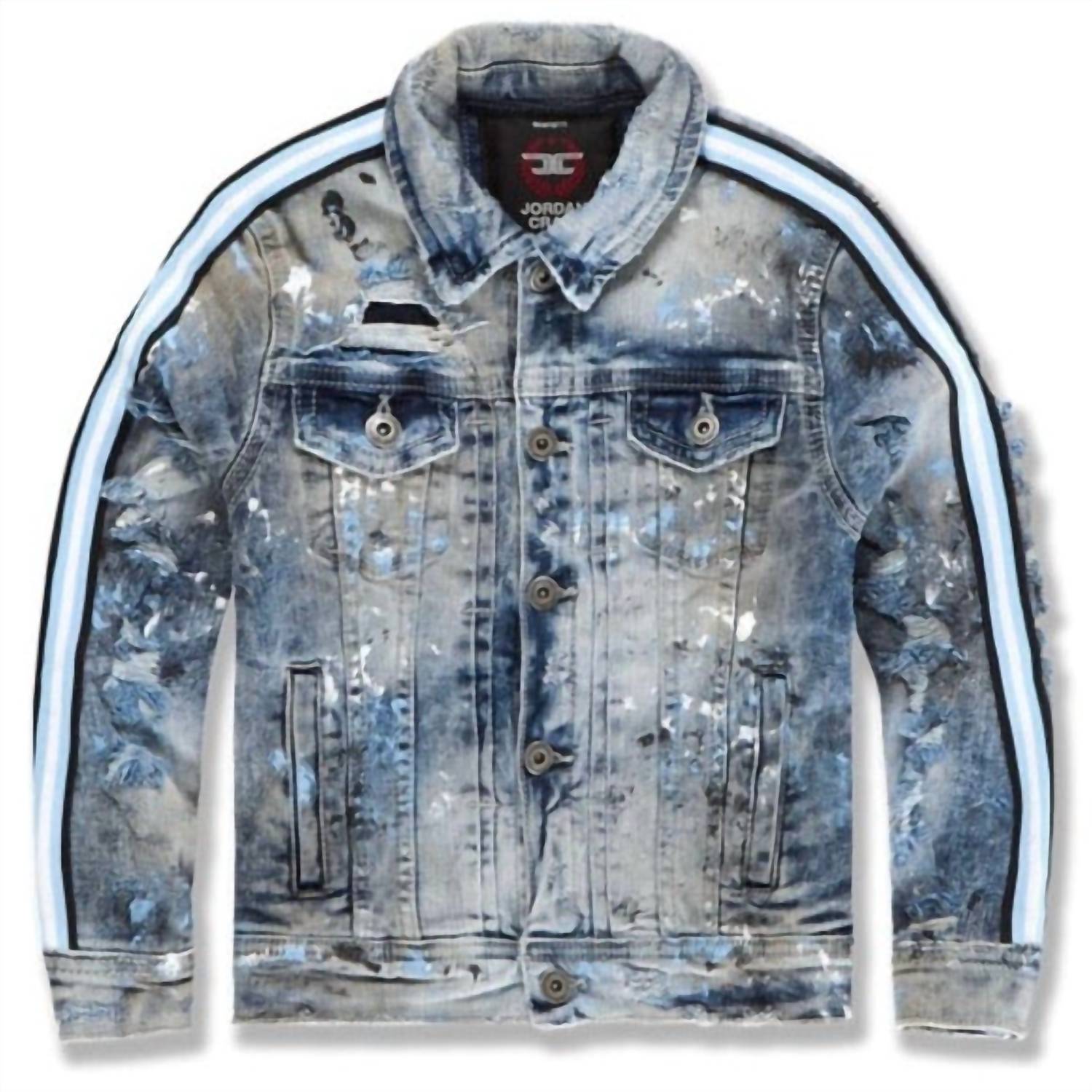 Джинсовая куртка Junior's Sparta в полоску, цвет university blue JORDAN CRAIG
Джинсовая куртка Junior's Sparta в полоску, цвет university blue JORDAN CRAIG